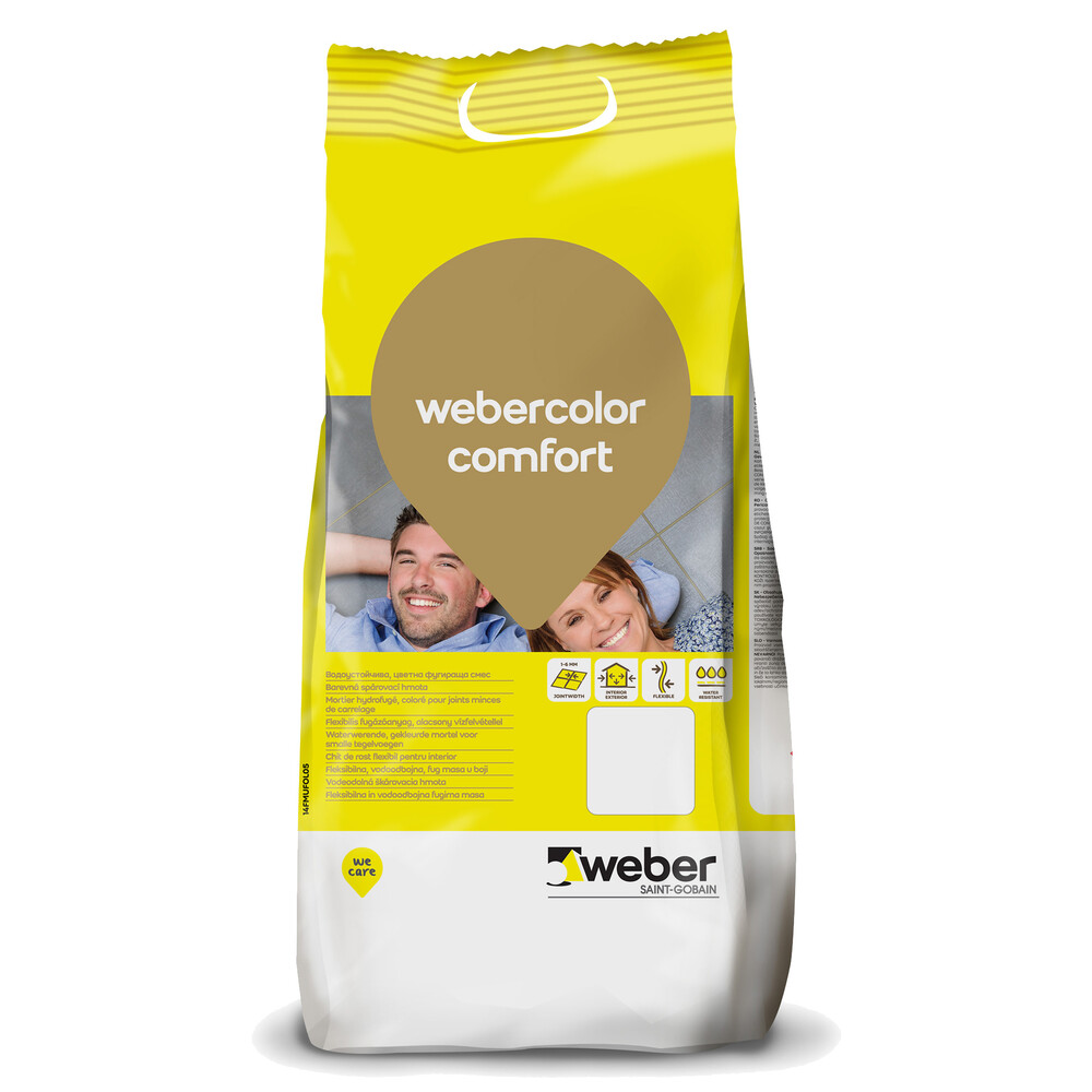Фугираща смес webercolor Комфорт Фугираща смес webercolor Комфорт